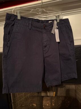NWT Outerknown Men's Navy Nomad Chino Shorts Size 34